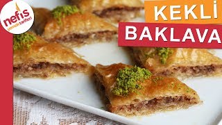 30 Dakikada Kekli Baklava Tarifi  Hazır Baklava Yufkasından Tatlı Tarifi [upl. by Douty901]