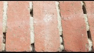 Brick Mortar Repair  DIY [upl. by Ettevy]