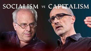 Socialism or Capitalism Arthur Brooks and Richard Wolff Debate [upl. by Rhtaeh]