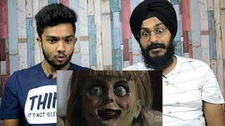 ANNABELLE COMES HOME TRAILER REACTION  ParbrahmampAnurag [upl. by Anoy279]