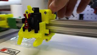 HEVORT  3D Printer Hypercube Evolution with rails [upl. by Lori]