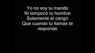 Nicky Jam  Yo No Soy Tu Marido  Con letra [upl. by Roddy]