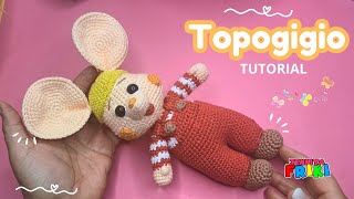 TOPOGIGIO Amigurumi para mis Friki amigos Patrón en Video EspañolIngles [upl. by Brigham]