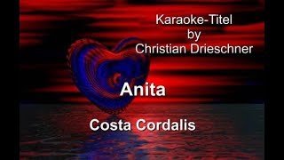 Anita  Costa Cordalis  Karaoke [upl. by Bonucci]