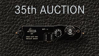 35th Leitz Photographica Auction on November 23rd 2019 at Hotel Bristol Vienna [upl. by Ettelorahc563]