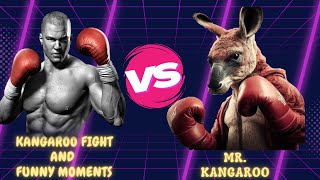 Kangaroo Boxing Fight  Kangaroo vs Man Funny Moment  Kangaroo Attack Human [upl. by Nahoj]