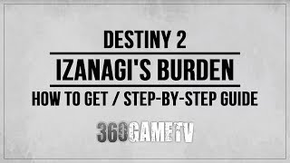 Destiny 2 Mysterious Box  Unidentified Frame Step by Step Walkthrough  How to get Izanagis Burden [upl. by Ayim4]