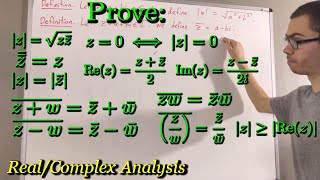 Proving some basic properties of complex numbers ILIEKMATHPHYSICS [upl. by Mccord582]