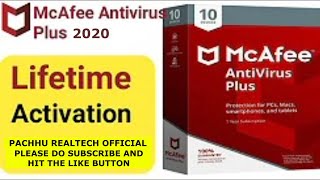 How to install McAfee Antivurus premium for free  McAfee ANTIVIRUS FREE FOR LIFETIME  2020 [upl. by Corso629]