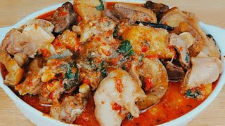 PEPPER SOUP RECIPE  BEST GOAT MEAT AND PLANTING WITH YAM PEPPER SOUP nigeriafood howtocookfood [upl. by Sanson]