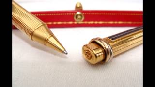 Vintage Cartier 18ct Yellow Gold Les Must De Cartier Vendome Ballpoint Pen [upl. by Akanke]