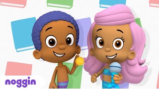 Library Learning w Bubble Guppies📚 Preschool Reading  Noggin [upl. by Berkman73]