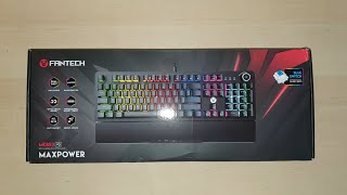 Fantech MAXPOWER MK853 V2 Mechanical Gaming Keyboard Unboxing [upl. by Asiek]