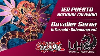 1ER Puesto Nacional Colombia  Duvalier Serna  Deck InfernoidSalamangreat [upl. by Aztin404]