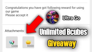 Free Coins and Bcubes Giveaway Unlimited Trick in Ultra Go UGO [upl. by Dranoel734]