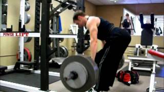 Eric Helms Trains Legs with a focus on the posterior chain 6152012 [upl. by Suollecram]