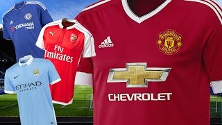 All 20 New Premier League 201516 Kits Ranked By talkSPORTcom [upl. by Twila]