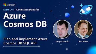 Learn Live  Plan and implement Azure Cosmos DB SQL API [upl. by Finnie]