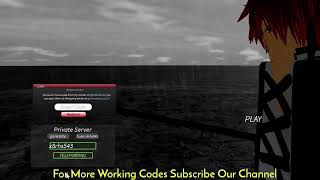 New Project Mugetsu Private Server Codes Update 2  Roblox PM Free Private Server Codes [upl. by Auhsoj]