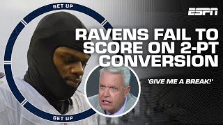 Rex Ryan BLASTS the Ravens loss to Steelers 👀 GIVE IT TO DERRICK HENRY  Get Up [upl. by Lilahk110]