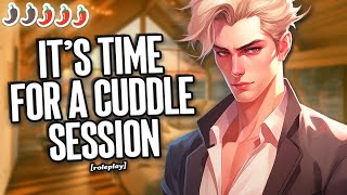 ASMR Boyfriend Comes Home To Cuddle You Roleplay SPICY [upl. by Julianne]