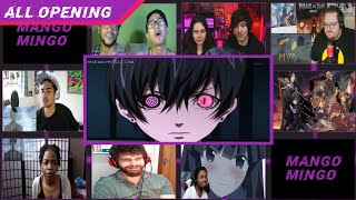 Kuroshitsuji ALL OPENING 13  REACTION MASHUP [upl. by Nomyt434]