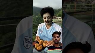 Shaitaan Fried Momos kha gaya 😭  shorts trendingshorts comedy food meghachaube [upl. by Nolana]