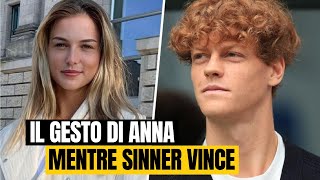 Sinner vince e Anna Kalinskaya insiste gli ultimi indizi social [upl. by Adaline]