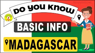 Do You Know Madagascar Basic Information  World Countries Information 105  GK amp Quizzes [upl. by Ahsiem280]