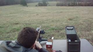 Winchester Model 121 22 LR at 220 yards [upl. by Shewchuk]