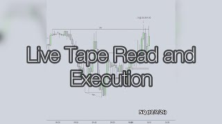 Nasdaq Live Tape Read and Execution 10924 [upl. by Ahseekat]