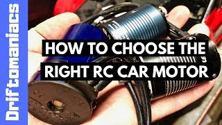 How To Choose The Right RC Car Motor [upl. by Rozalie]