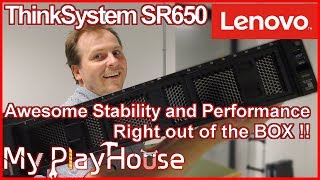 Lenovo ThinkSystem SR650 Rack Server Thorough Review  725 [upl. by Orhtej]