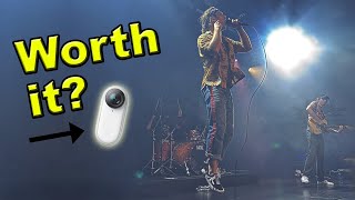 Bringing An Insta360 go 2 To A Concert  Review [upl. by Attennod]