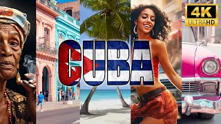 Cuba in 4K  Havana Vibes Breathtaking Landscapes Traditional Latin Salsa Cuban Relaxing Music Mambo [upl. by Mariano451]