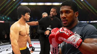 UFC 4  Bruce Lee vs Anthony Joshua EA Sports UFC 4 [upl. by Krys845]