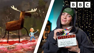 Billie Eilish Reads This Moose Belongs to Me by Oliver Jeffers  CBeebies Bedtime Stories [upl. by Hsirt826]