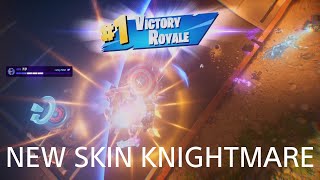 Fortnite PS5  NEW Skin KNIGHTMARE Victory Royale Zero Build Solo [upl. by Erlin]