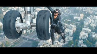 Krrish 3  best movie scenes  Airplane crush krrish 3  super hero  Hrithik [upl. by Hanley]