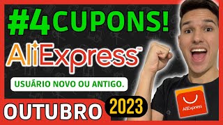 CUPOM DE DESCONTO ALIEXPRESS OUTUBRO 2023 » R15 OFF  Frete Grátis 🟡 Código Promocional AliExpress [upl. by Felizio]