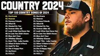 Country Music Playlist 2024  Morgan Wallen Luke Combs Chris Stapleton Kane Brown Tim McGraw [upl. by Anglim]