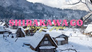 SHIRAKAWA GO  NAGOYA JAPAN A PICTURESQUE VILLAGE  UNESCO WORLD HERITAGE SITE [upl. by Helsell36]