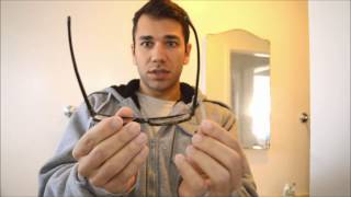 How to fix bent eye glasses [upl. by Ressler]