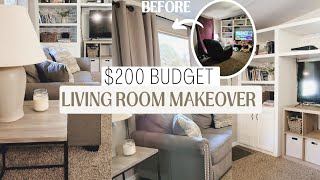 Extreme living room makeover on a budget  Budget friendly decor ideas Mobile home makeover [upl. by Peggy]