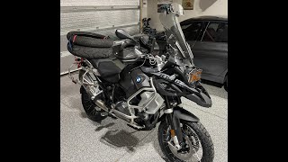 BMW R1250 GSA  Dunlop Trailmax Mission III Tires [upl. by Aldred]