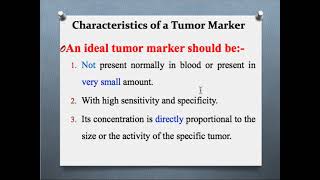 Tumor Markers [upl. by Carlson]