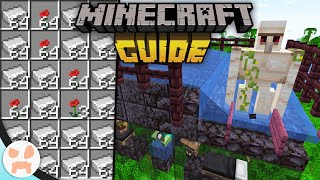 EASY EFFICIENT IRON FARM  The Minecraft Guide  Tutorial Lets Play Ep 42 [upl. by Jessee157]