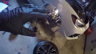 2015 Subaru WRX Ep 558 Brake Bleed Tutorial and Tire Rotation 2 [upl. by Aryad316]