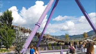 Silverwood Theme Park Spin Cycle [upl. by Netsriik]