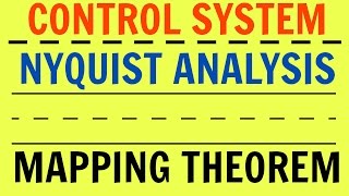 Nyquist Analysis  Mapping Theorem  Control System  Gate  IES  BARC ISRO [upl. by Berner316]